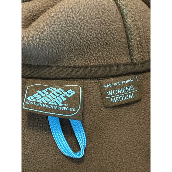 Eastern Mountain Sports EMS Full Zip Sweater Jacket Active Green Size Medium - Picture 6 of 9